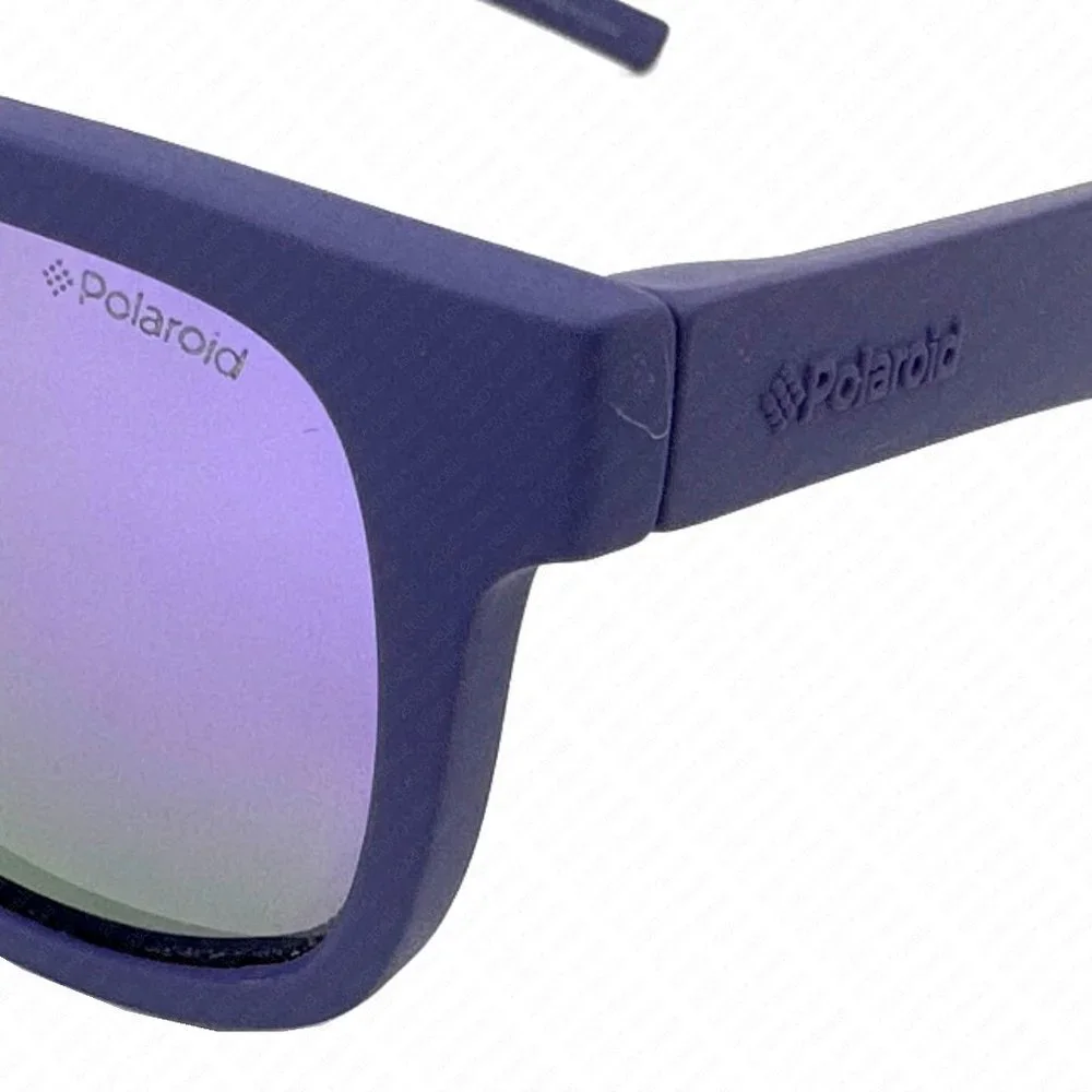 Polaroid Kids PLD8020/S 2Q1-MF 46mm Matte Violet Sunglasses